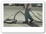 Flat surface cleaner with vacuum - Pressure Washer